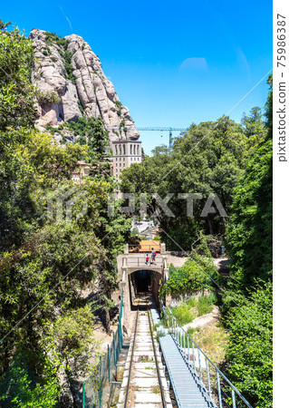Montserrat funicular railway 75986387