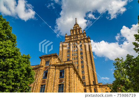 Latvian academy of sciences in Riga 75986719