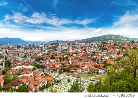 Panoramic view of Sarajevo Panoramic view of Sarajevo 75986799
