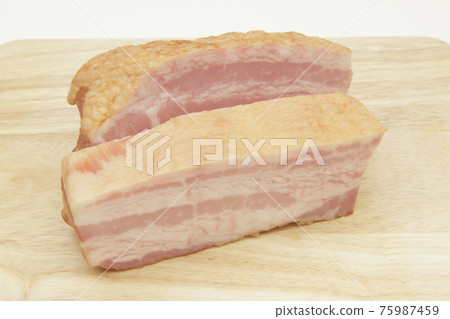 Thick cutting bacon Thick cutting bacon 75987459