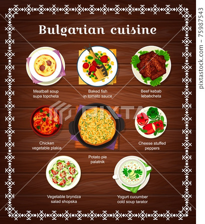 Bulgarian cuisine food menu dishes, Bulgaria meals 75987543