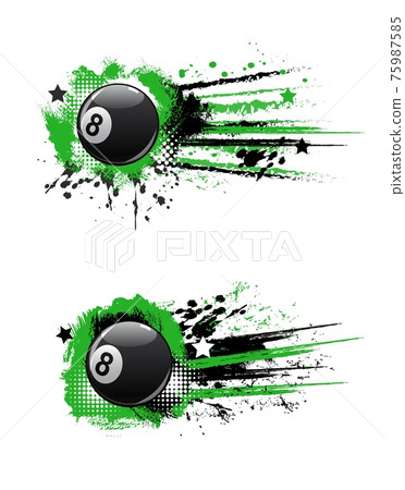 Billiards ball banners, pool snooker championship 75987585