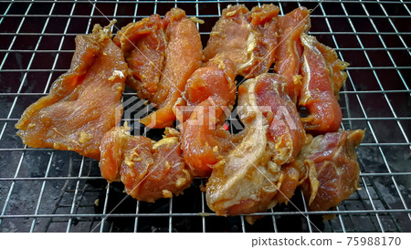 Asia, Thailand, Appetizer, Asian Food, Barbecue - Meal Asia, Thailand, Appetizer, Asian Food, Barbecue - Meal 75988170
