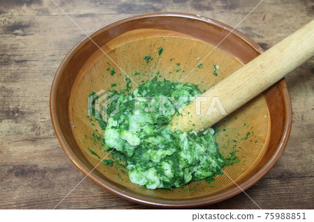 Kusa mochi wormwood mochi Kusa mochi wormwood mochi 75988851