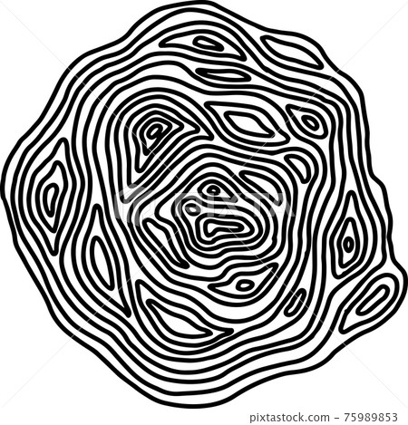 Marble wave pattern. Grunge shapes element. Vector illustration. 75989853