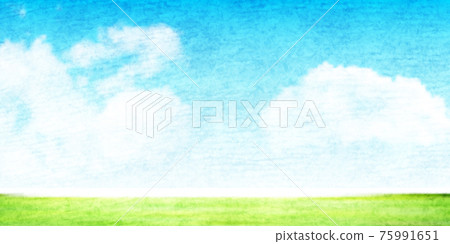 Sky Prairie landscape background 75991651