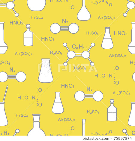 Scientific pattern. Chemistry, biology, medicine. 75997874