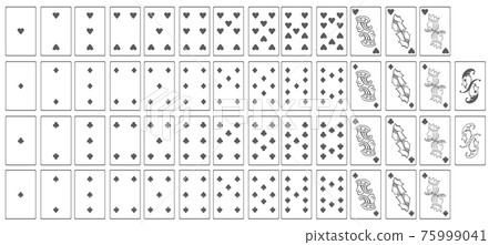 Trump Spade Heart Diamond Clover Jack Queen King Joker Illustration 75999041