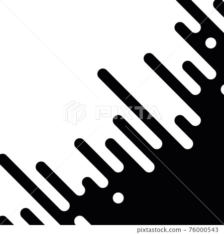 Seamless vector abstract transition of two colors. Rounded lines blended in. Looks like dipping paint or rain. Black and white contrast Seamless vector abstract transition of two colors. Rounded lines blended in. Looks like dipping paint or rain. Black and white contrast 76000543