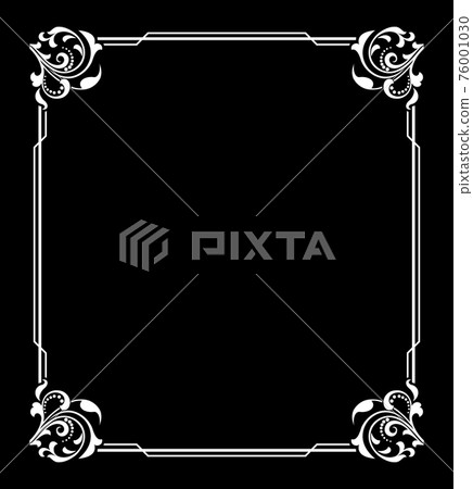 Decorative frame Elegant vector element for design Decorative frame Elegant vector element for design 76001030