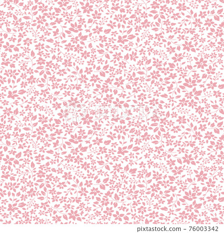 Cute Liberty-like florets pattern, - Stock Illustration [76003342] - PIXTA