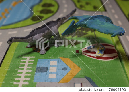 A dinosaur that parents and children can easily make together and love children 76004190