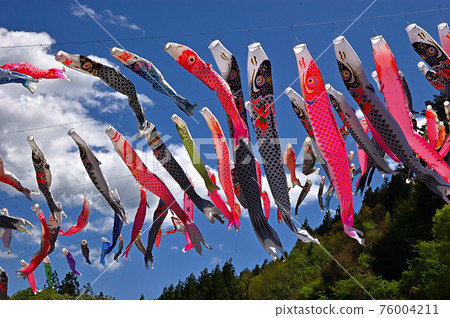 群馬縣神奈町鯉魚旗節 群馬縣神奈町鯉魚旗節 76004211