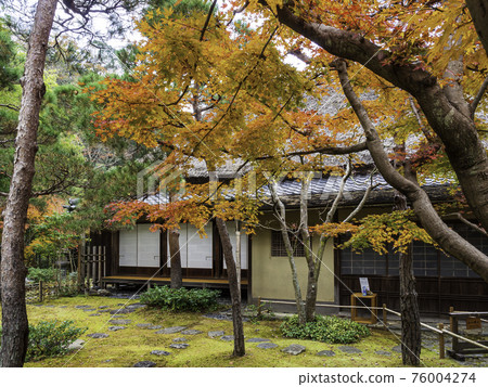 Kamakura / Ichijo Ekan Sanso Sanso and autumn leaves Kamakura / Ichijo Ekan Sanso Sanso and autumn leaves 76004274