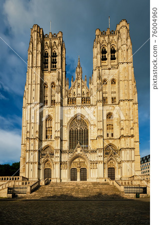 Cathedral of St. Michael and St. Gudula in Brussels, Belgium Cathedral of St. Michael and St. Gudula in Brussels, Belgium 76004960