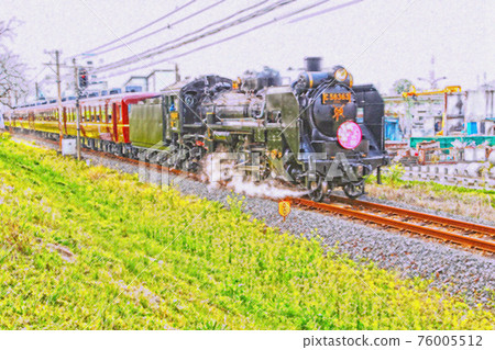 Paleo Express illustration style Paleo Express illustration style 76005512