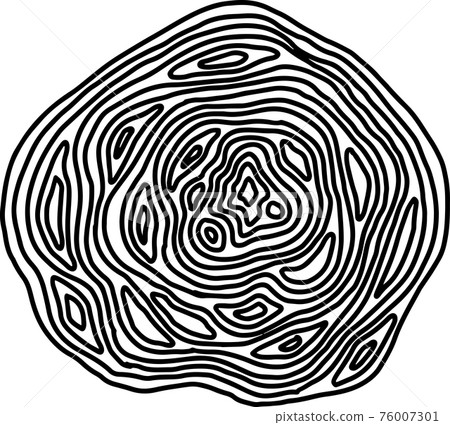 Marble wave pattern. Grunge shapes element. Vector illustration. 76007301