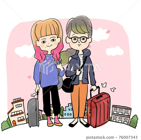 Trunk girl going out to town Trunk girl going out to town 76007343