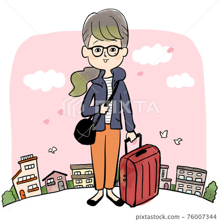 Trunk girl going out to town Trunk girl going out to town 76007344