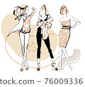 Summer mode print pattern 76009336