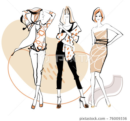 Summer mode print pattern 76009336