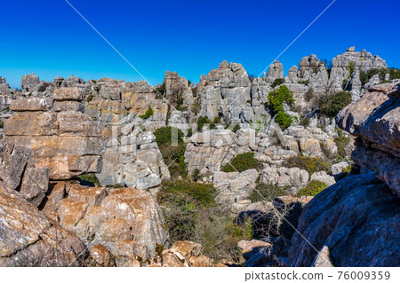 El Torcal de Antequera, Andalusia, Spain, near Antequera, province Malaga. 76009359