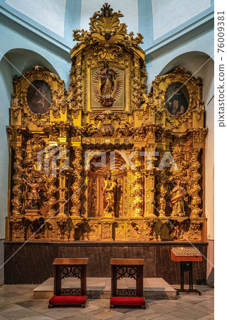 Interior Saint Paul Church, Iglesia de San Pablo in Cordoba, Spain, Andalusia 76009381