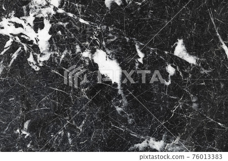 Background photo texture of black marble stone 76013383