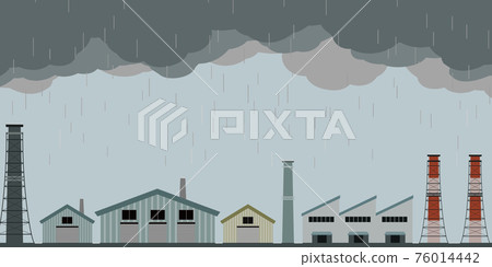 Factory area rain 76014442