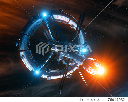 New Big Space Station In Outer Space New Big Space Station In Outer Space 76014982