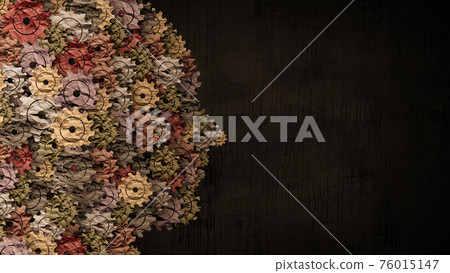 Cogwheels and gears mechanism on digital business background Cogwheels and gears mechanism on digital business background 76015147