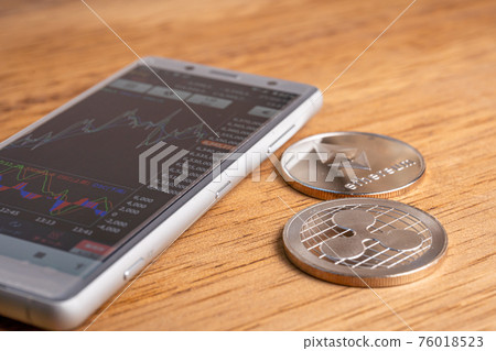 虛擬貨幣形象 76018523