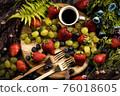 Strawberry, green grape, blueberry, coffee 76018605