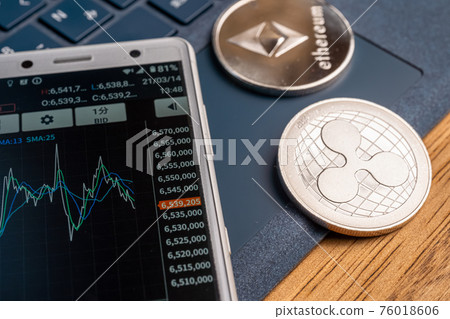 Image of virtual currency Image of virtual currency 76018606