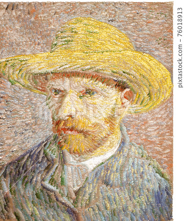 文森特·梵高的自畫像風格 76018913