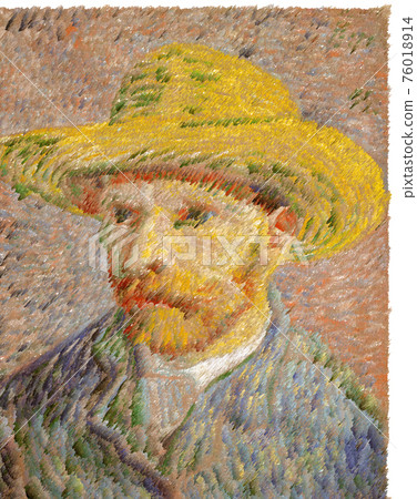 Vincent van Gogh self-portrait style 76018914