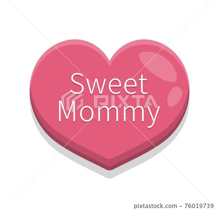 可愛愛心造型的泡泡話框,按鈕,圖標,插圖 可愛愛心造型的泡泡話框,按鈕,圖標,插圖 76019739