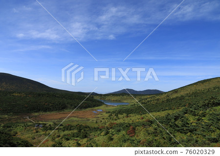 Trekking scenery of Mt. Issaikyo 76020329