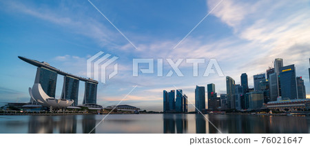 【新加坡】濱海灣區夜景 【新加坡】濱海灣區夜景 76021647