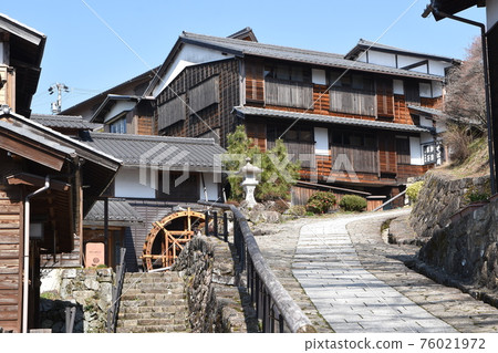 Magome Post Town Square Masugata水車和鵝卵石坡 Magome Post Town Square Masugata水車和鵝卵石坡 76021972