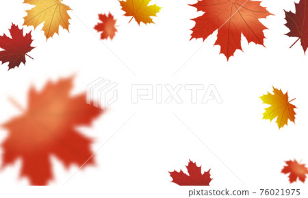 Autumn falling leaves. Autumn falling leaves. 76021975