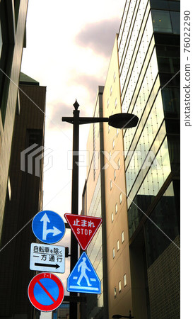 有樂町和銀座地區的景觀(城市景觀) 有樂町和銀座地區的景觀(城市景觀) 76022290