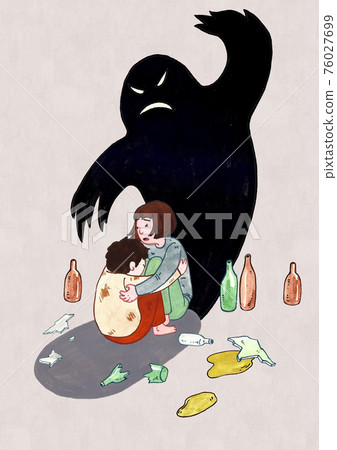 Modern global and social problem concept illustration 004 Modern global and social problem concept illustration 004 76027699