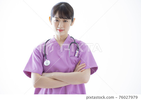 A lady in white A lady in white 76027979