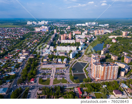 View from drone of Chekhov 76028643
