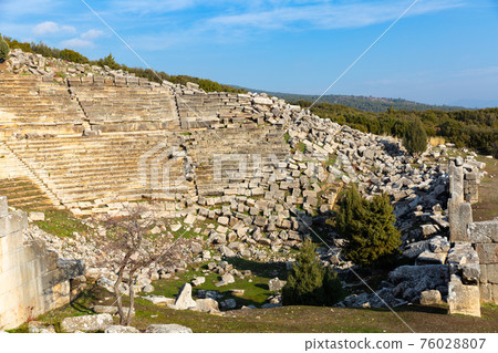 Ruined antique theater at archaeological site of Kibyra, Turkey Ruined antique theater at archaeological site of Kibyra, Turkey 76028807