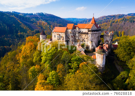 Medieval Pernstejn Castle, Czech Republic Medieval Pernstejn Castle, Czech Republic 76028818