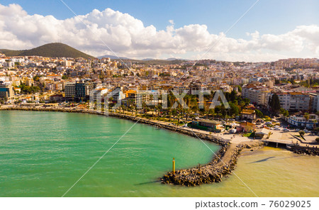 The resort town of Kusadasi, Turkey 76029025