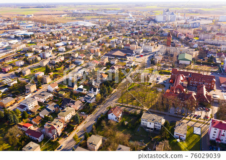 Aerial view of Sroda Wielkopolska 76029039