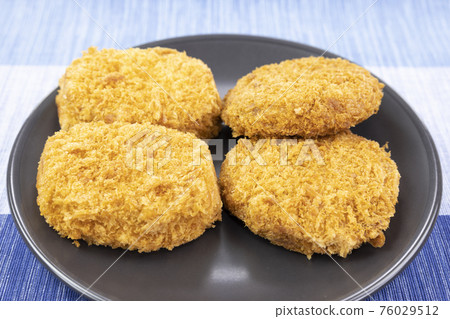 Assorted delicious minced meat cutlet and croquette Assorted delicious minced meat cutlet and croquette 76029512